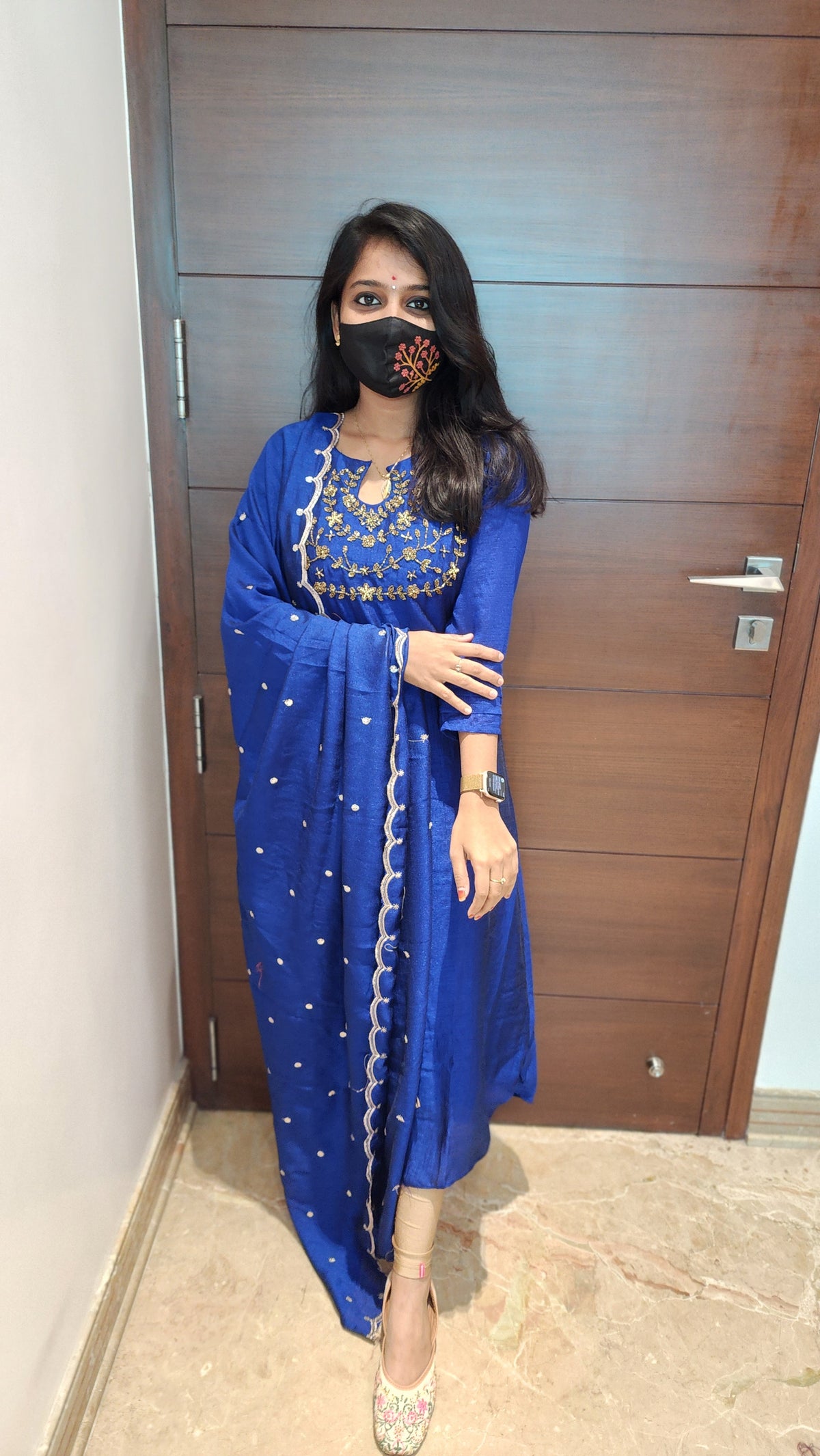 Sprinklez Coral Dream Kurti (8017)