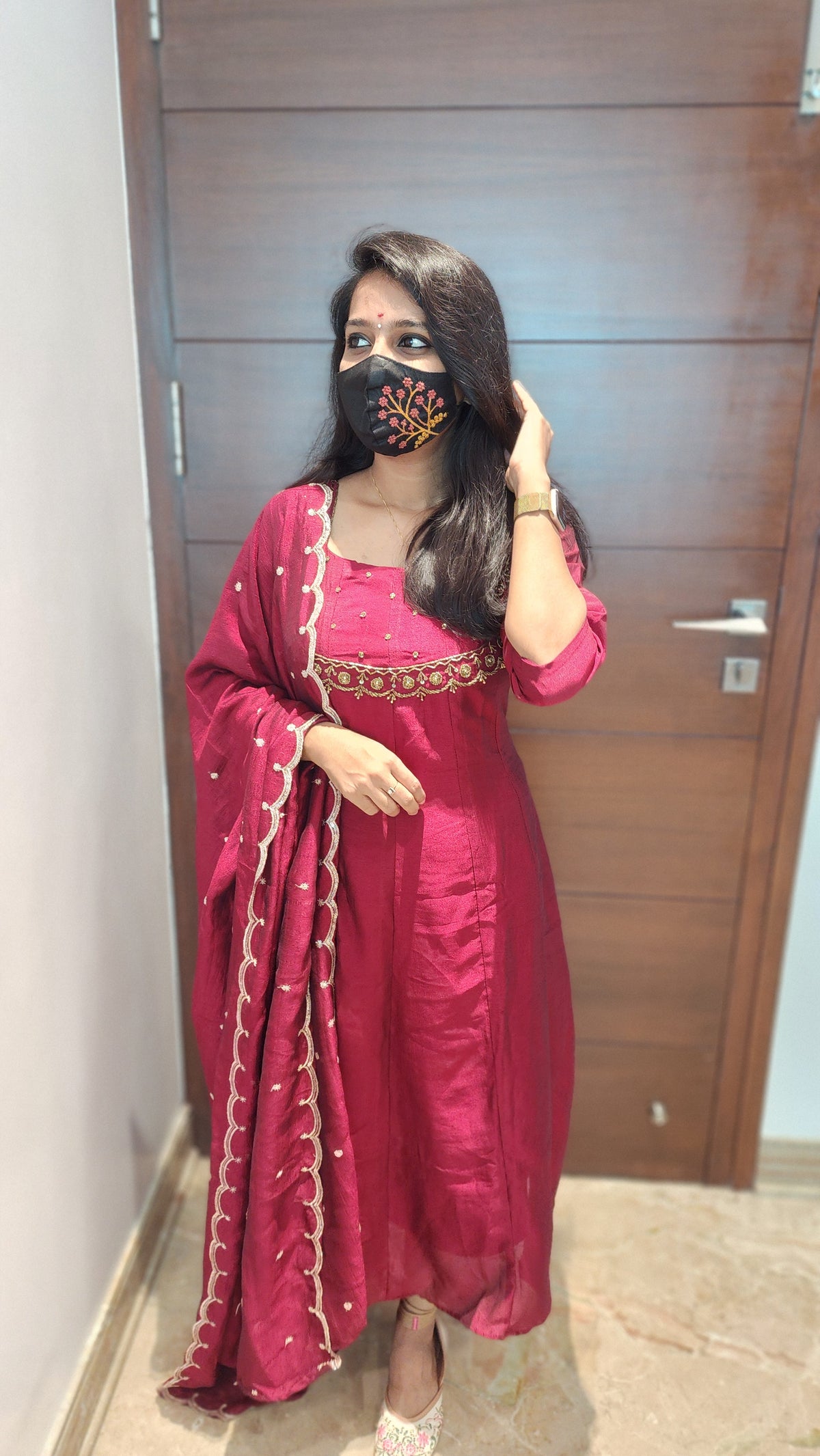 Floral Ethnic Kurti (8115)