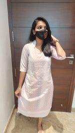 Chikankari Embroidery kurti (8093)