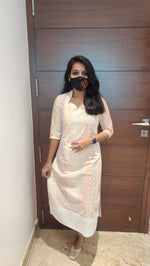 Chikankari Embroidery kurti (8094)