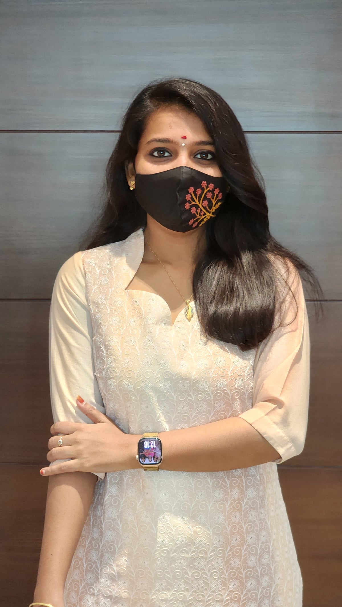 Chikankari Embroidery kurti (8094)