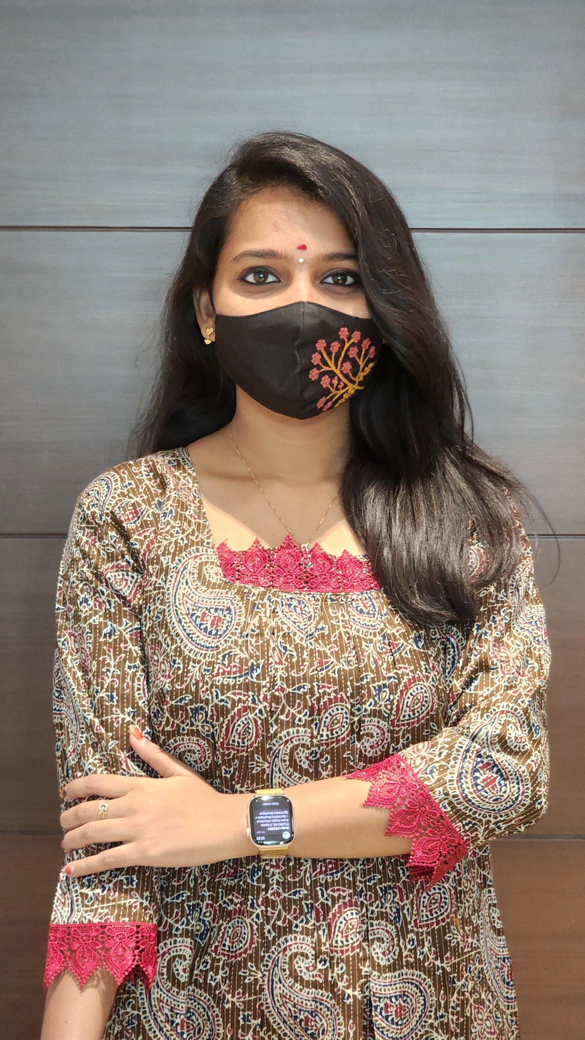 Ajrakh Print kurti (8095)