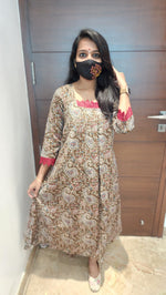 Ajrakh Print kurti (8095)
