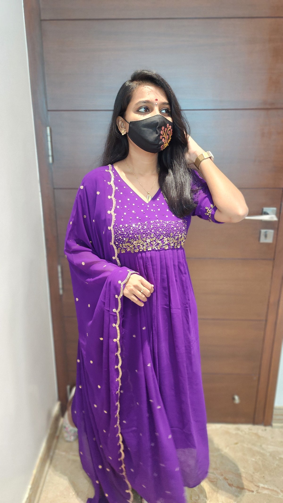 Ethnic Salwar Set (8201)