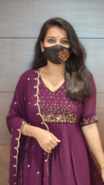 Ethnic Salwar Set (8204)c