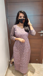 Embroidery kurti (8217)