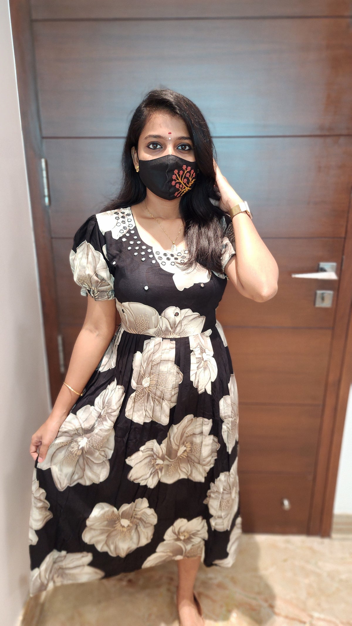 Western wear frock (8153)