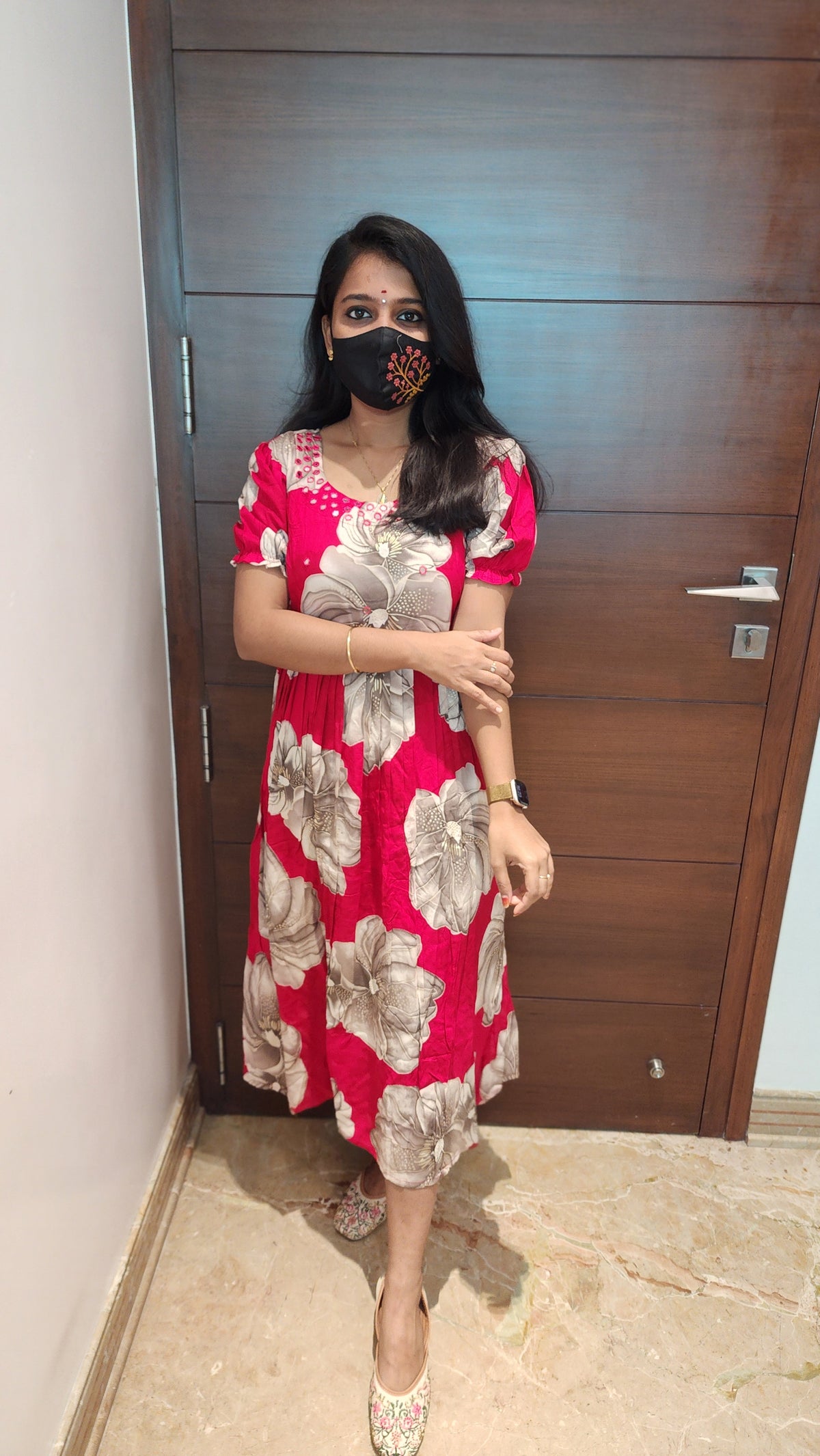 Western wear frock (8155)