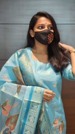 Salwar Set (kurti+Dupatta) (8141)c3