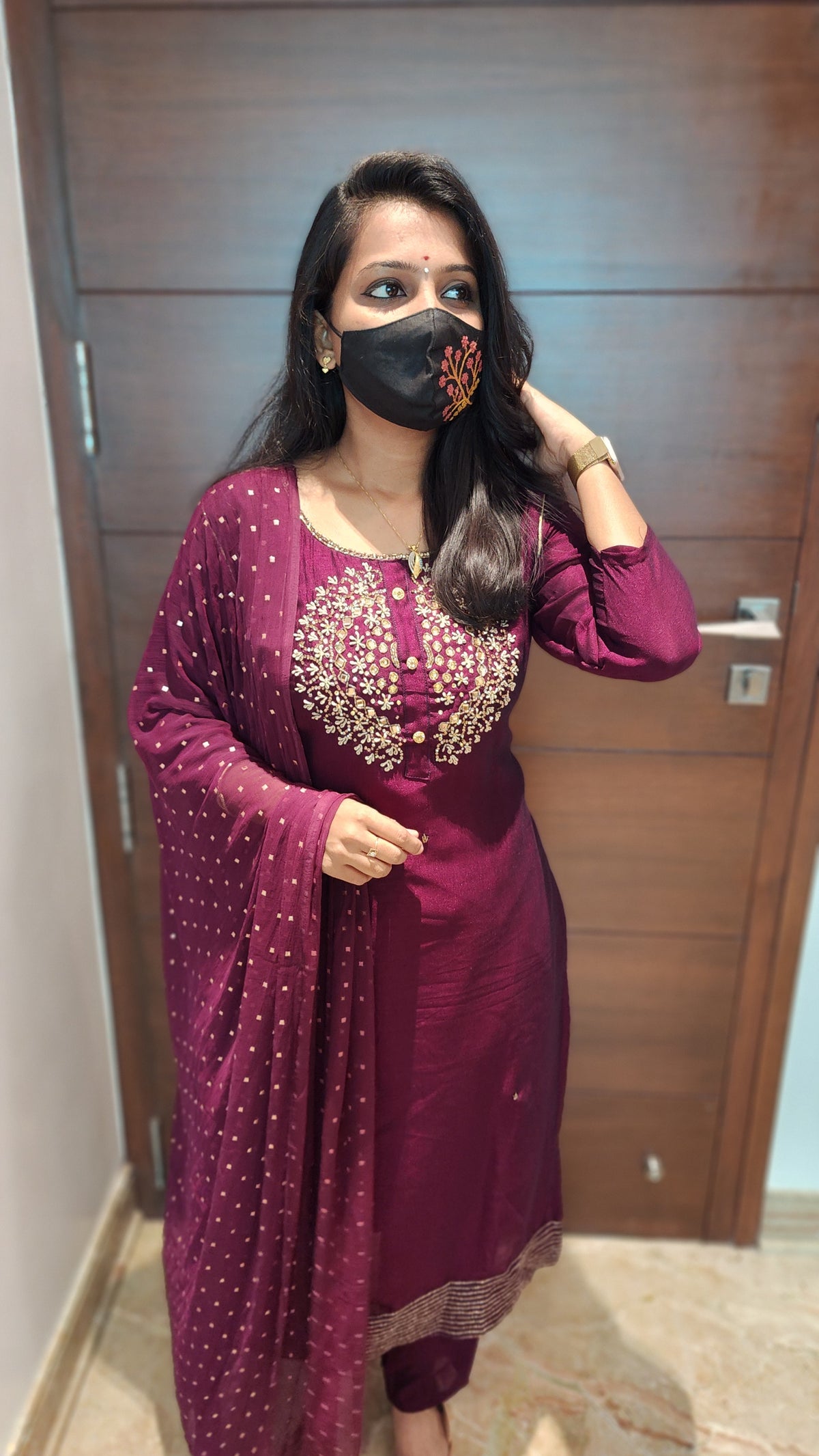 Pongal Festive Set-Salwar Set (8353)