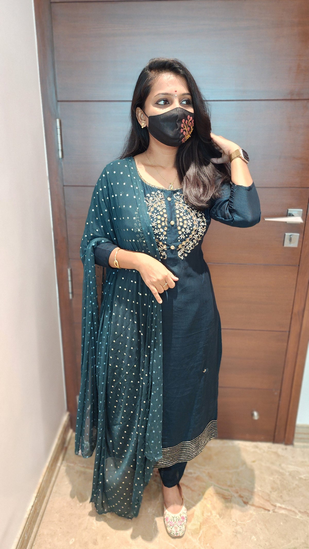 Pongal Festive Set-Salwar Set (8355)