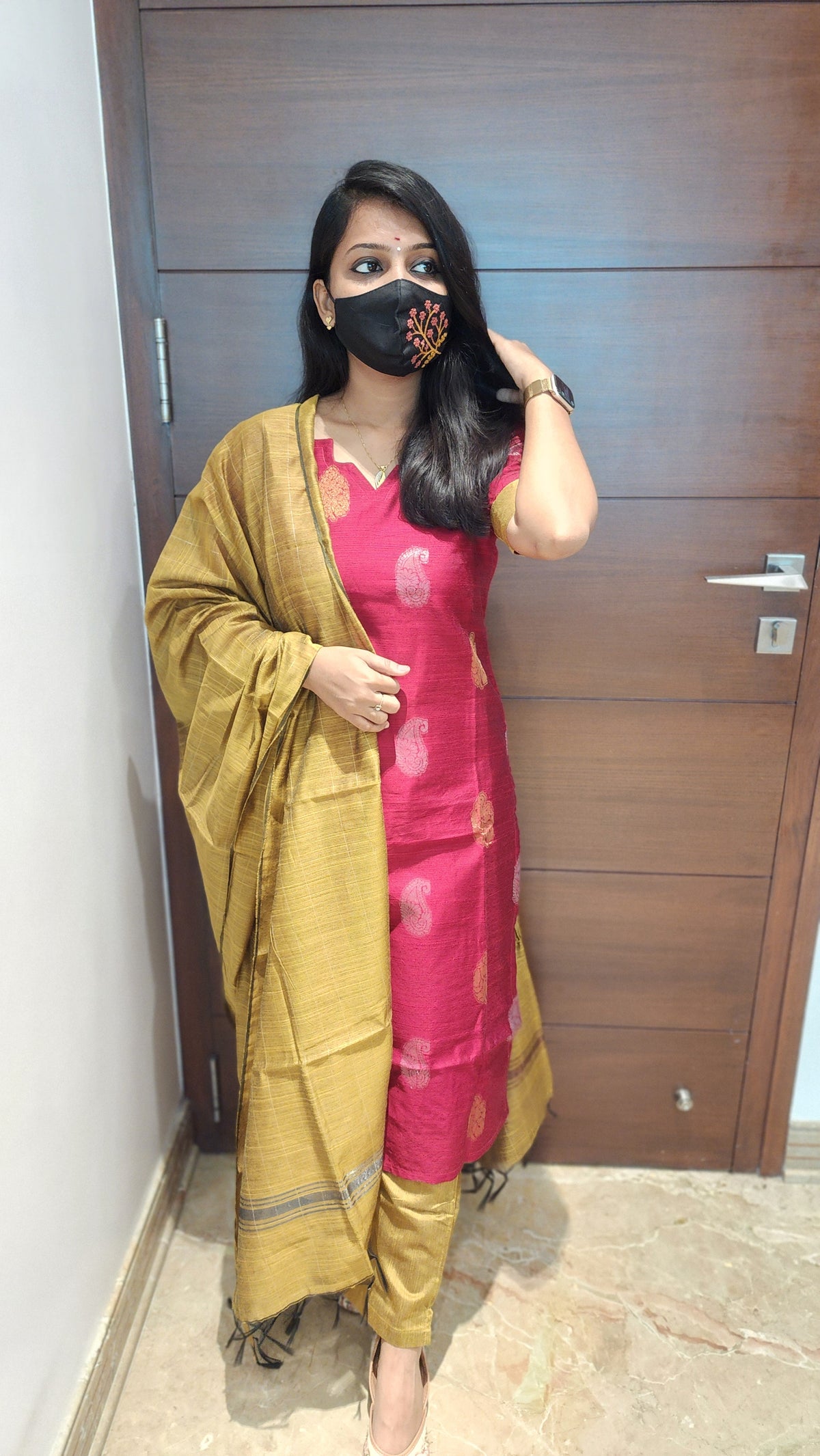 Pongal Festive Sale - Ethnic Salwar Set (8382)