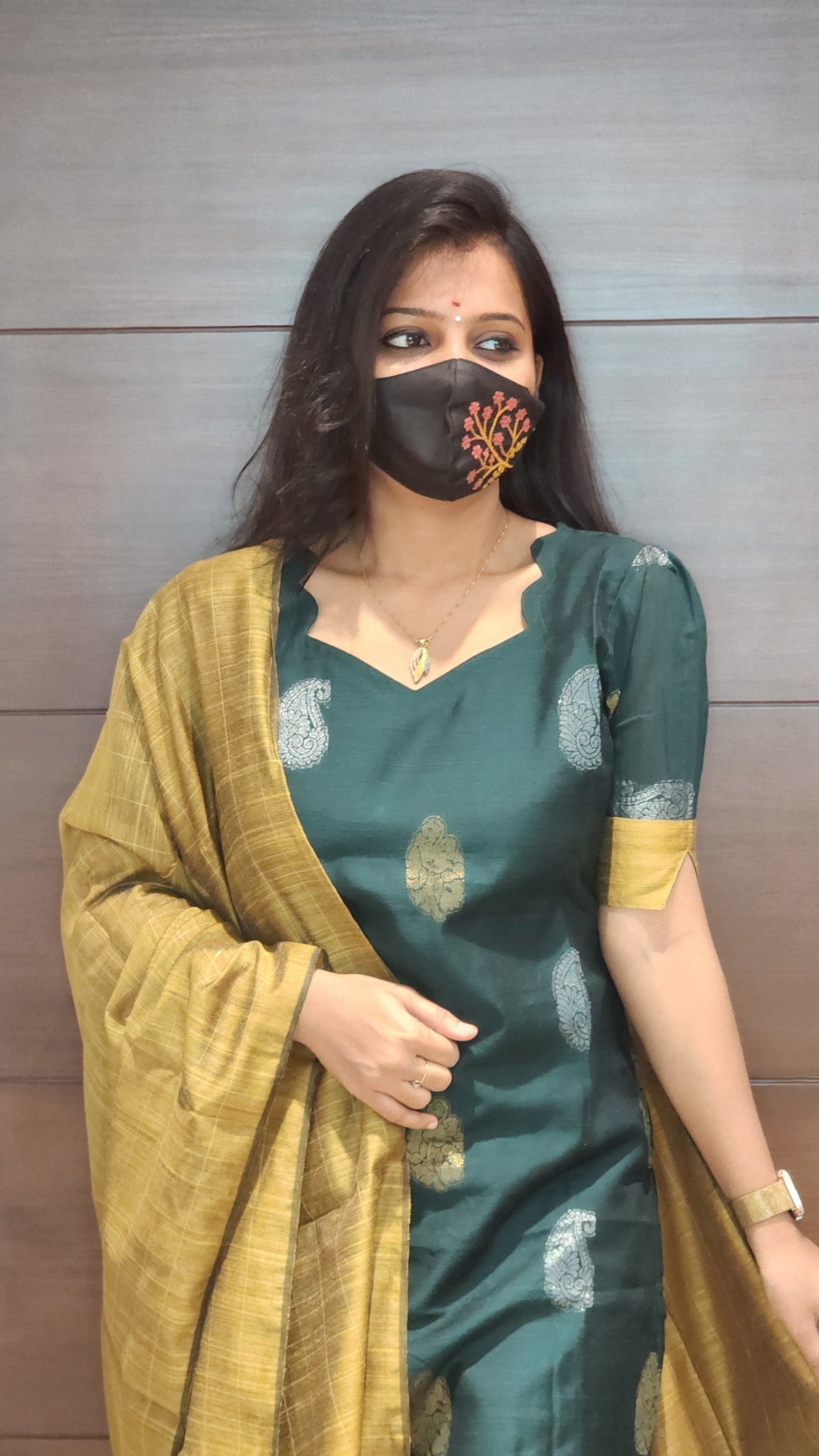 Pongal Festive Sale - Ethnic Salwar Set (8383)