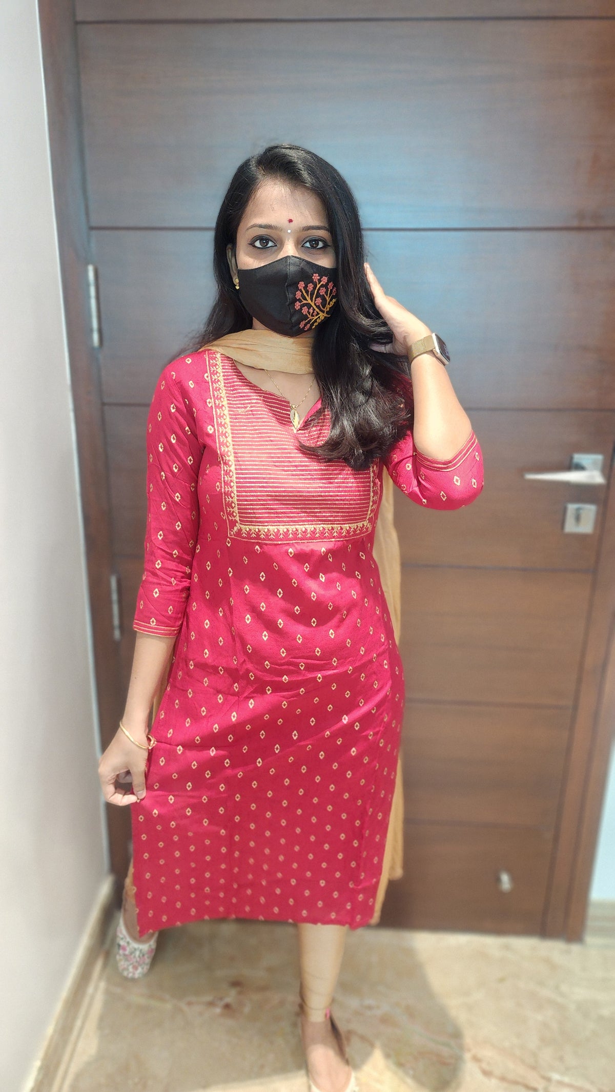 Office Wear - Embroidery(8385)