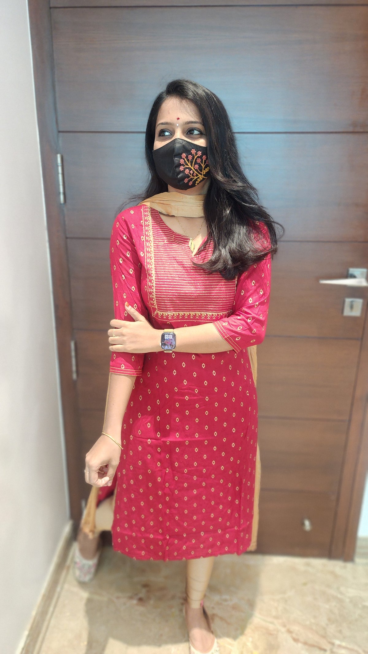 Office Wear - Embroidery(8385)