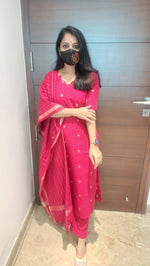 Handloom cotton Salwar Set (8440)