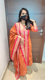 Salwar Set (kurti+Dupatta) (8395)