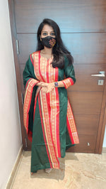 Salwar Set (kurti+Dupatta) (8394)