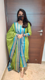 Salwar Set (kurti+Dupatta) (8392)