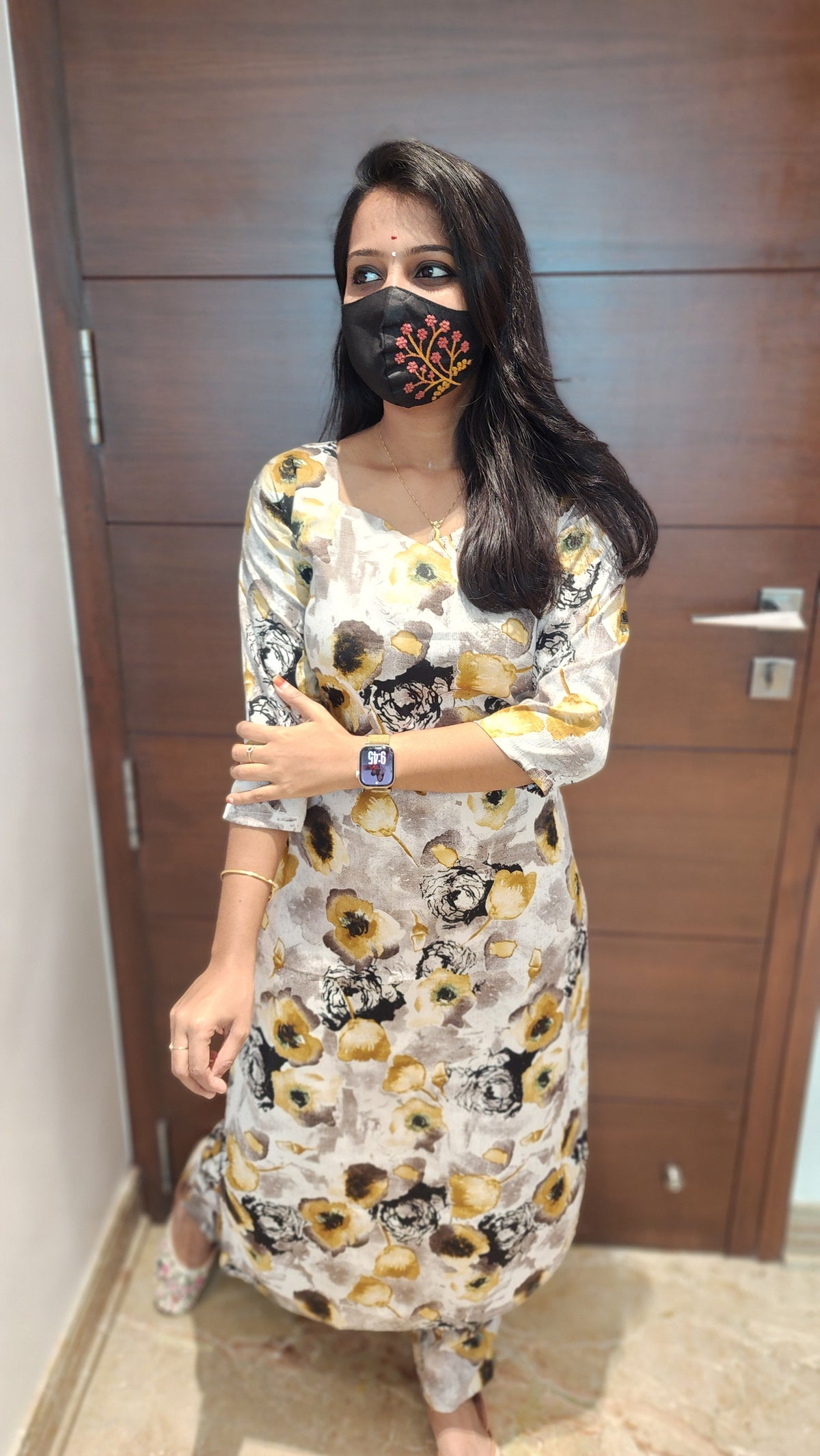 Cord set (pant & top)(8407)