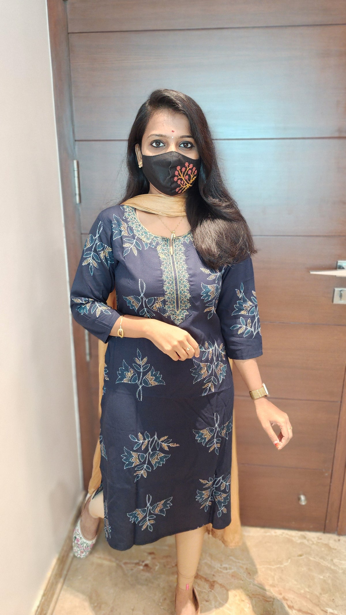 Office Wear - Embroidery(8474)c