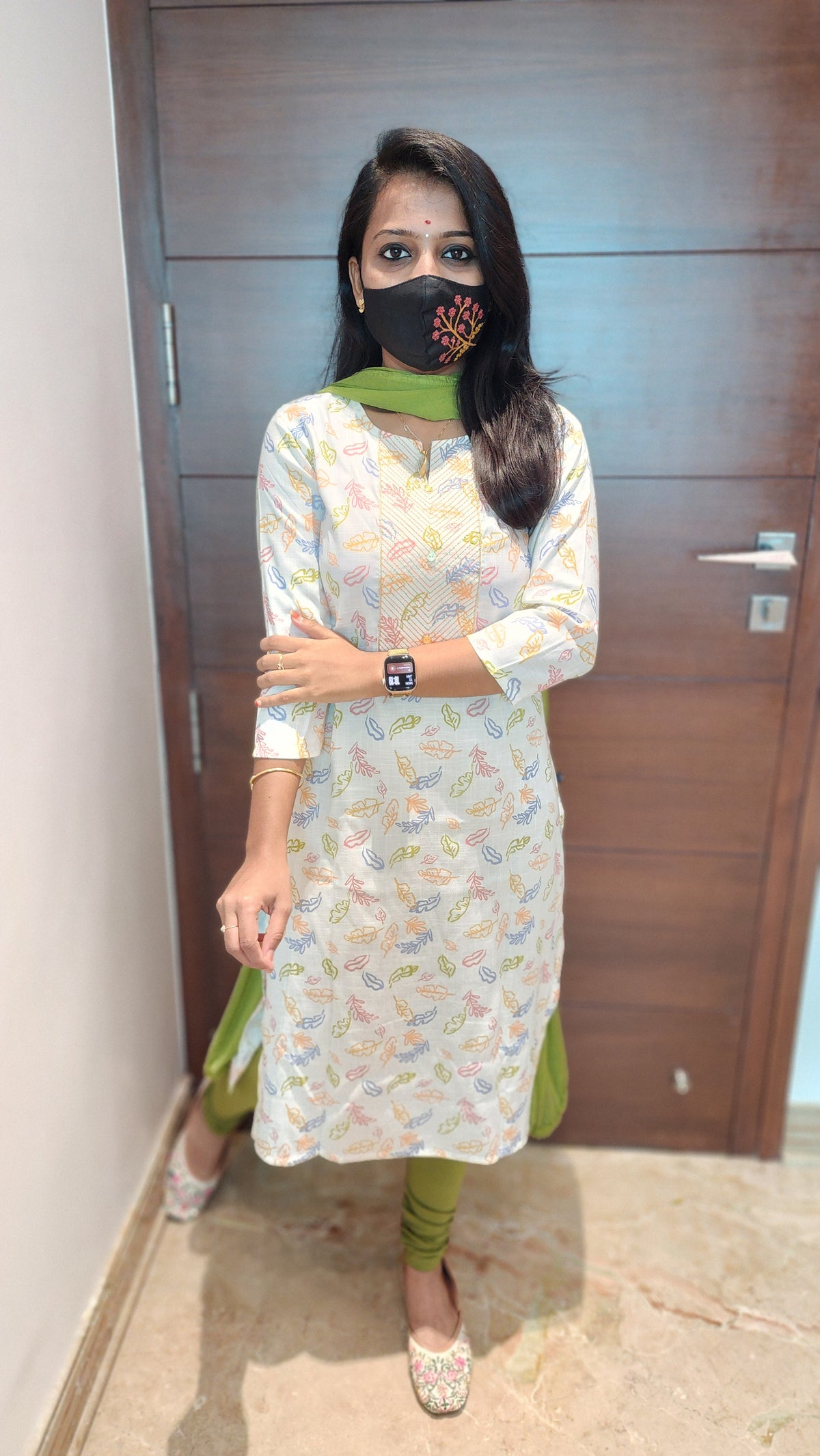 Office Wear - Embroidery(8475)c