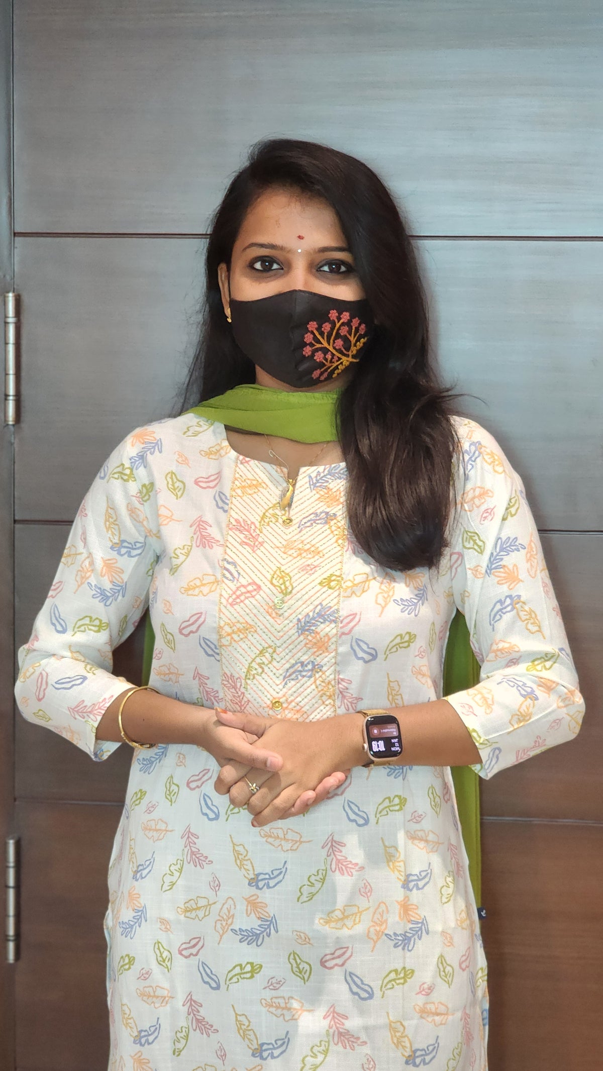 Office Wear - Embroidery(8475)c