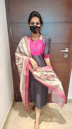 Salwar Set (Kurti+Dupatta) (9192)C9