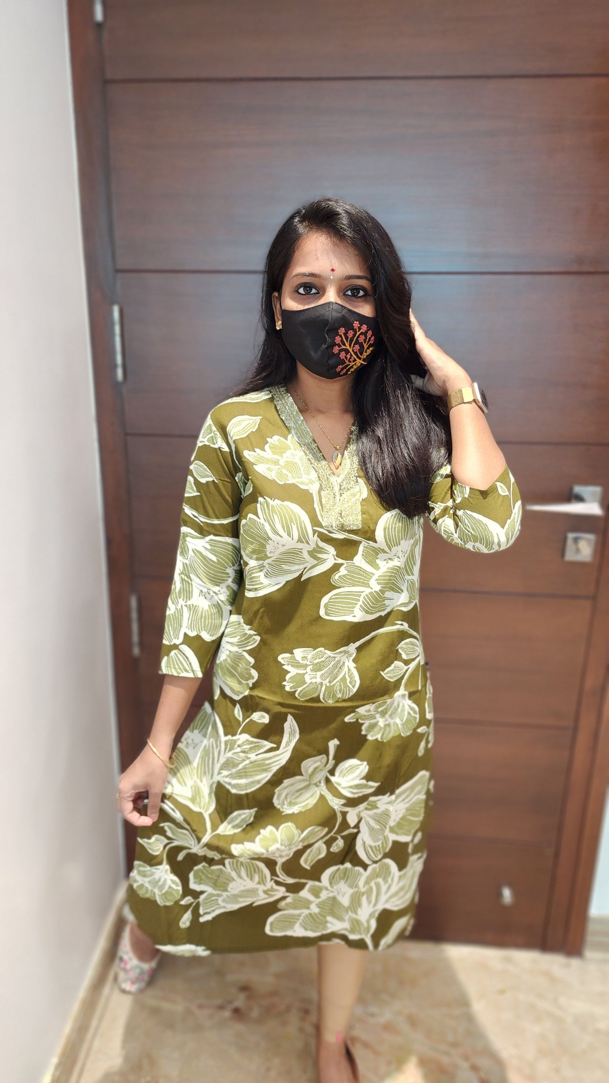 Office Wear - Embroidery(8587)