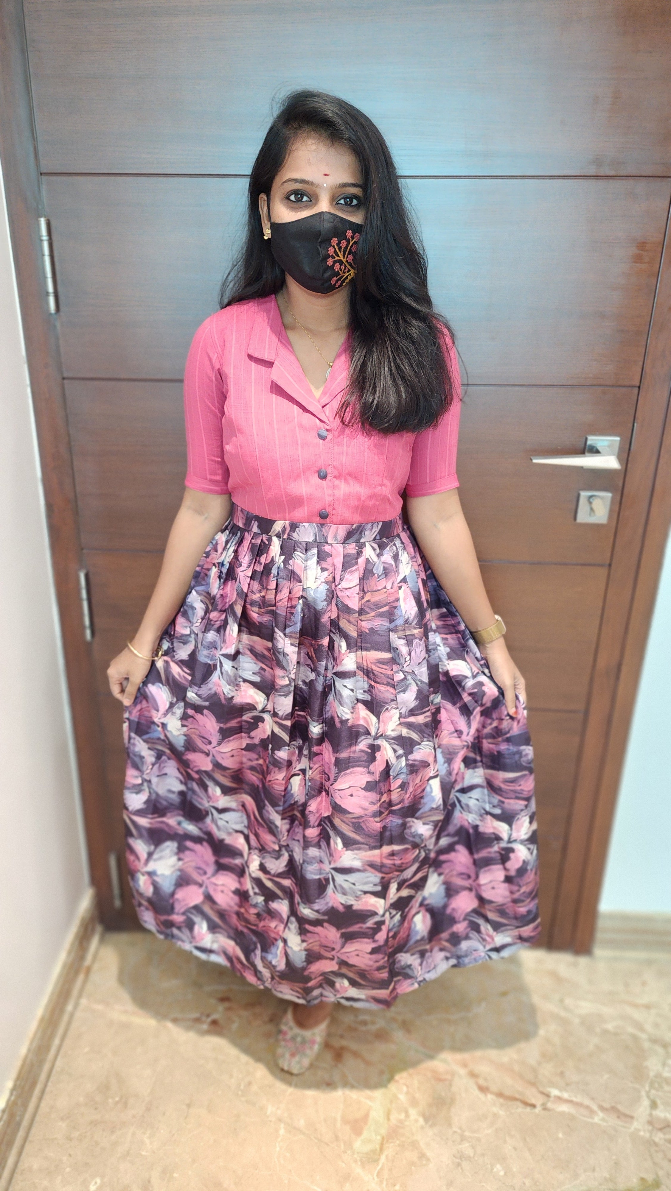 IndoWestern frock (8607) Sprinklez Boutique — free download