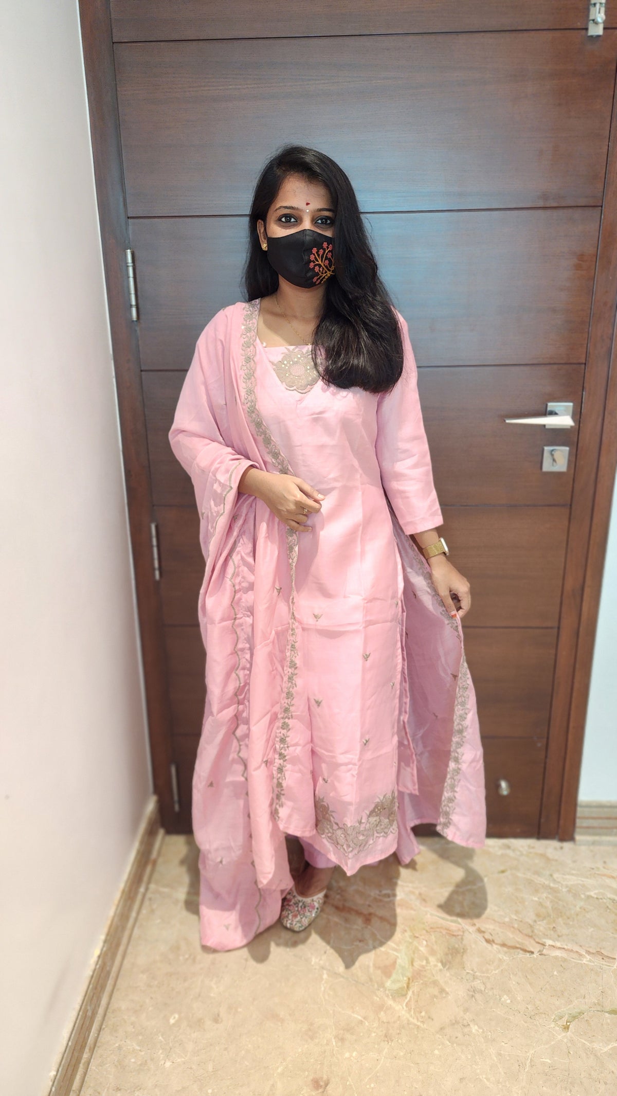 Pastel Shade -Salwar Set (9646)