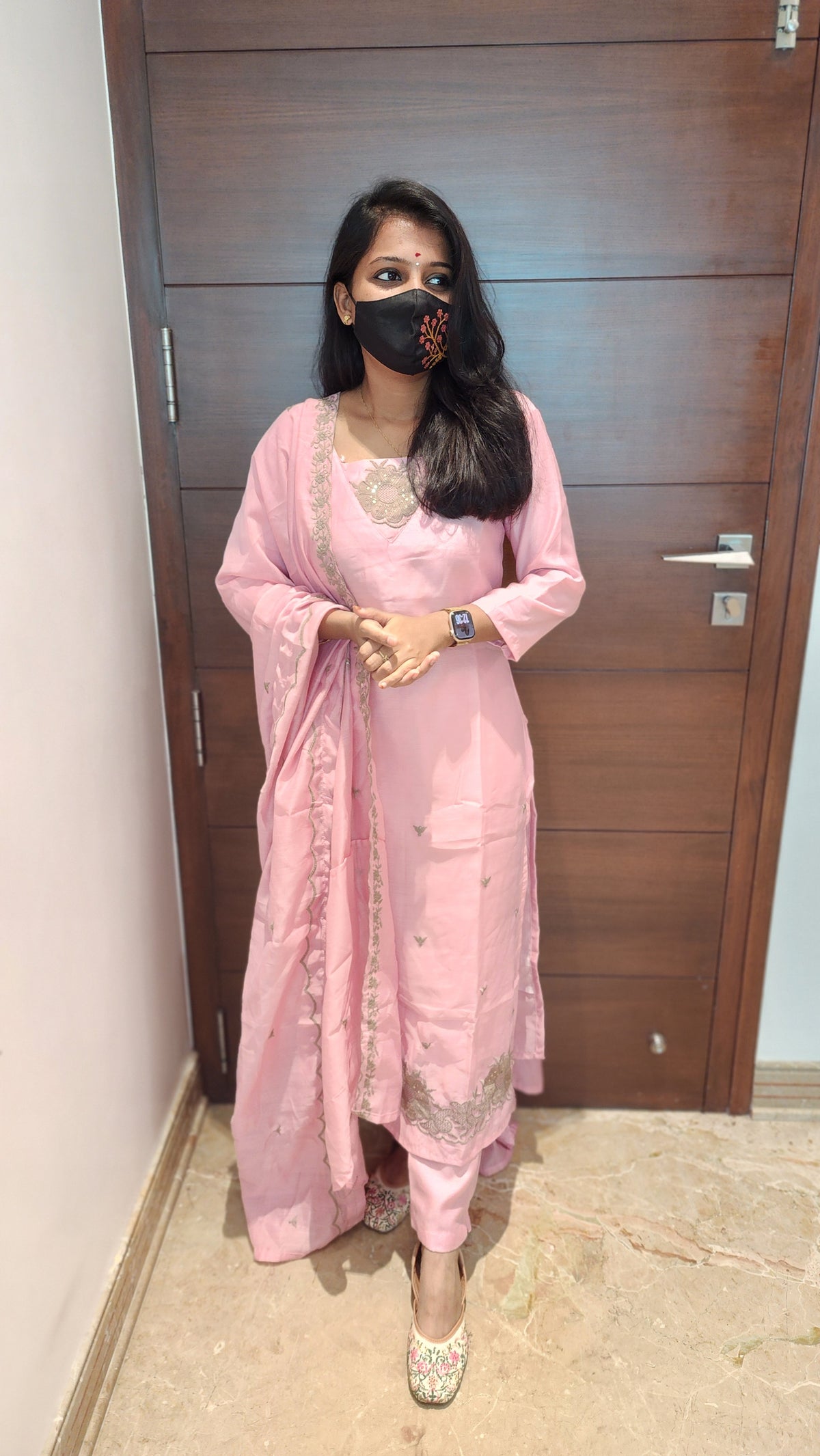 Pastel Shade -Salwar Set (9646)