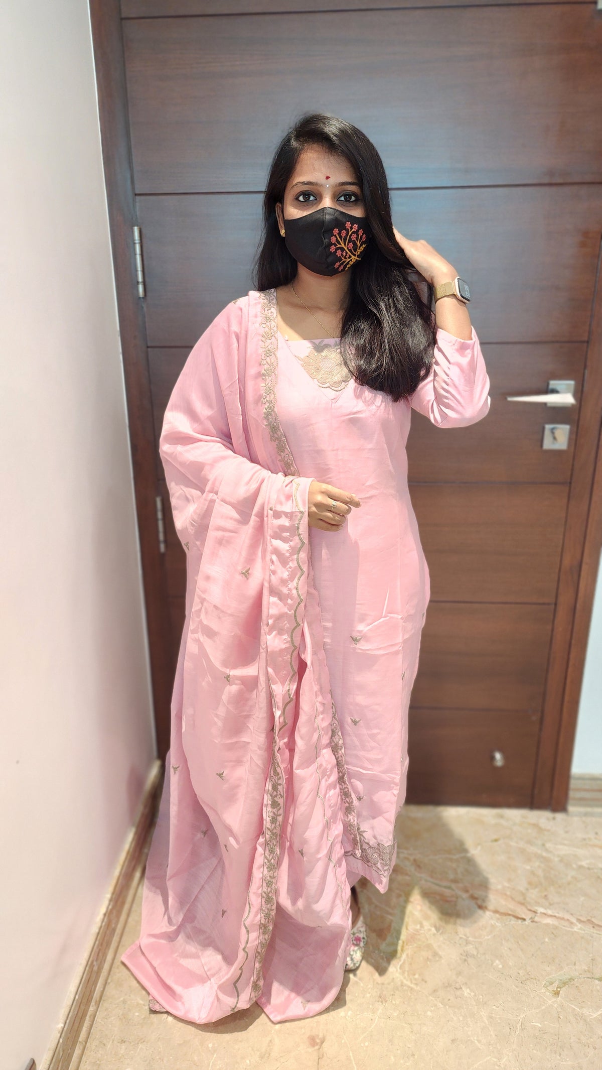 Pastel Shade -Salwar Set (9646)