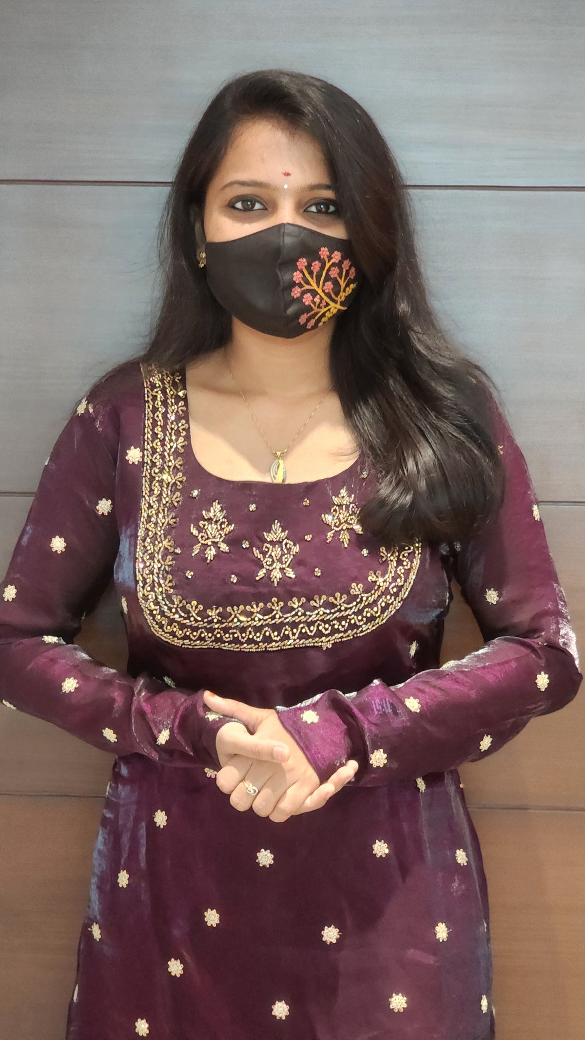 Handwork Kurti -Party wear Kurti (8709)c