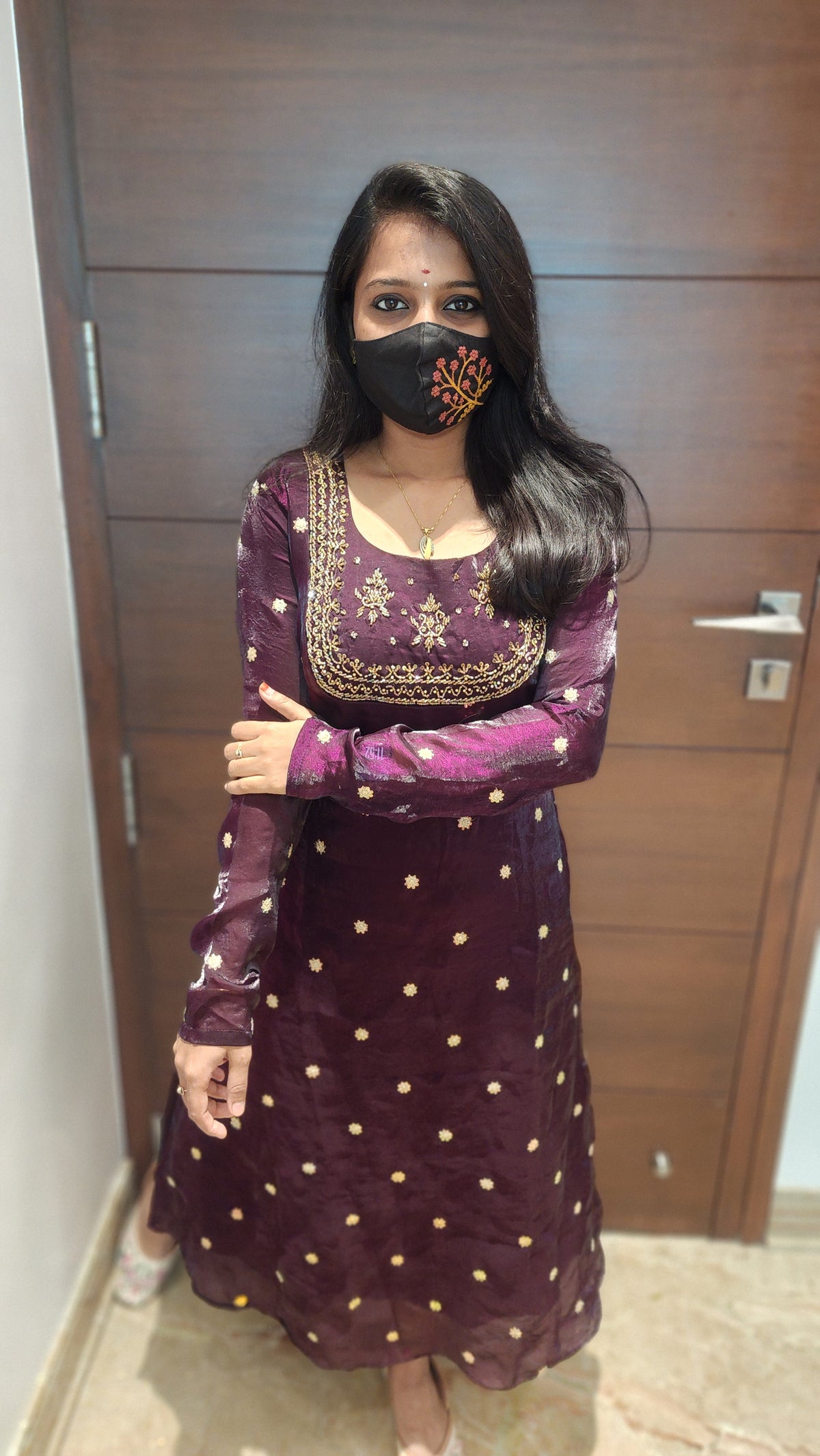 Handwork Kurti -Party wear Kurti (8709)c