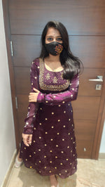 Handwork Kurti -Party wear Kurti (8709)c