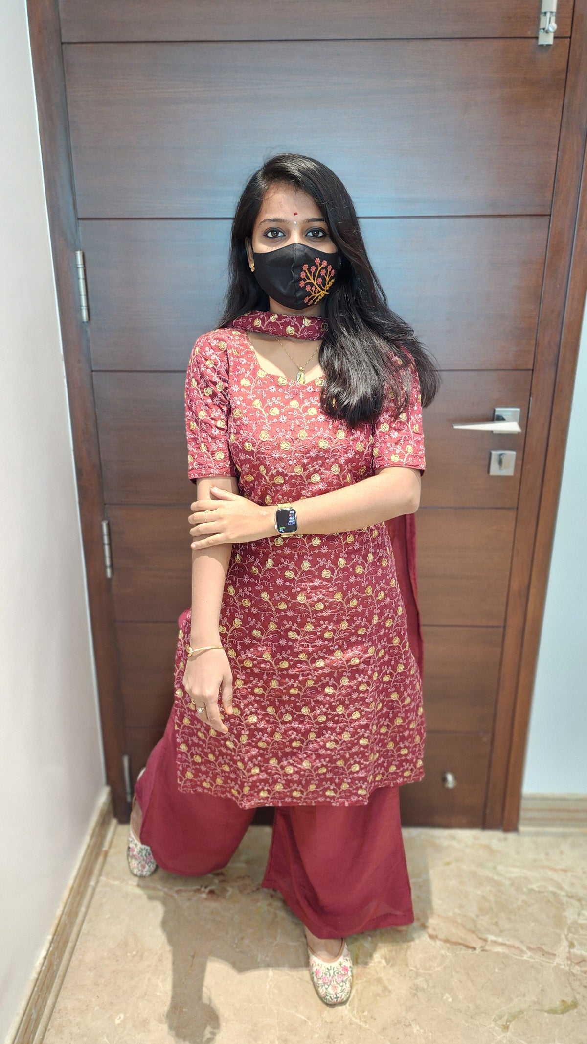 Ethnic Salwar Set (8803)c