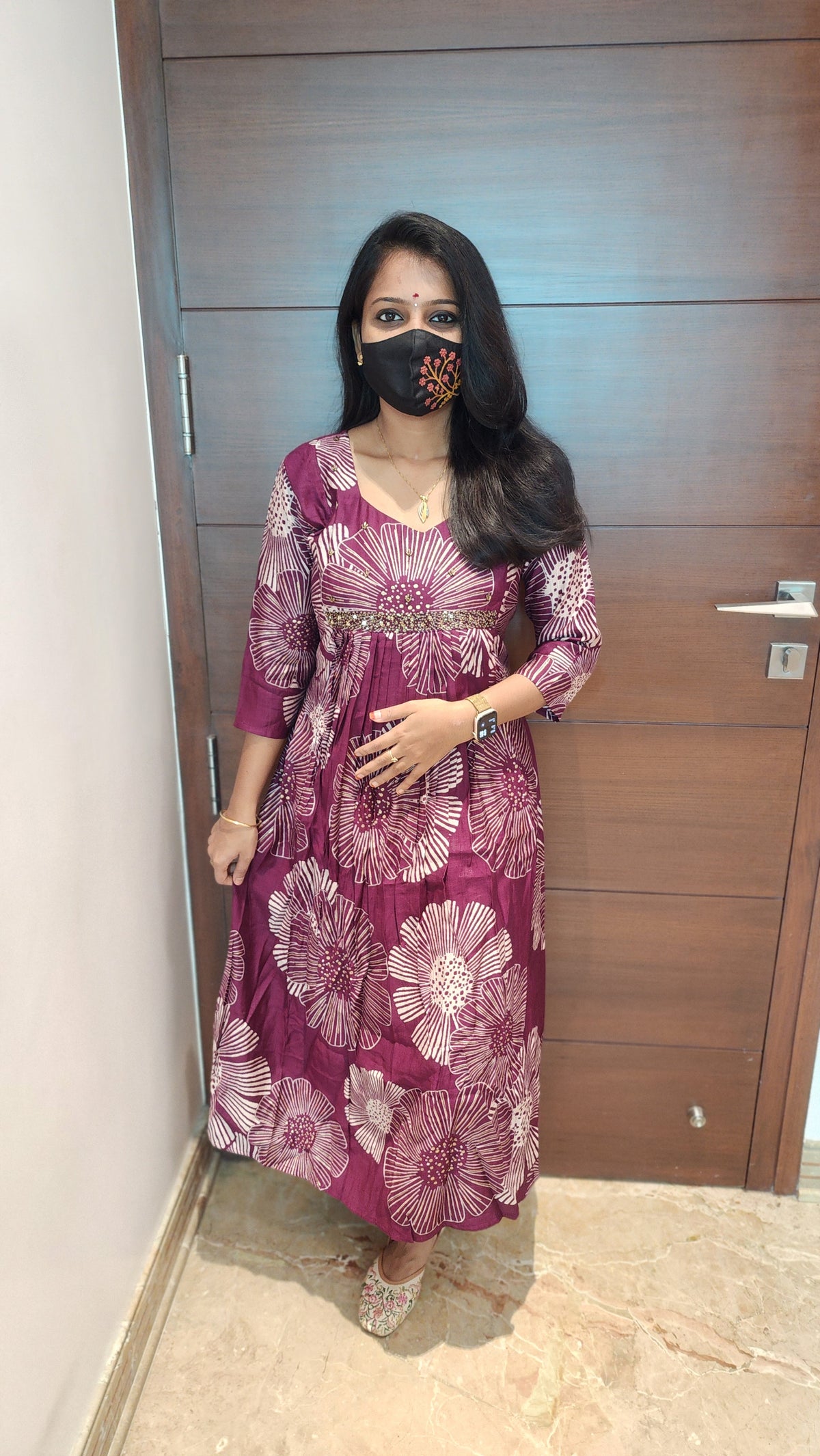 Ethnic Cord set (8905)c