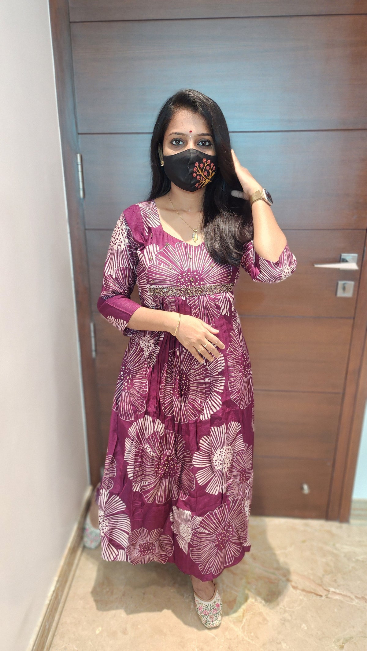 Ethnic Cord set (8905)c