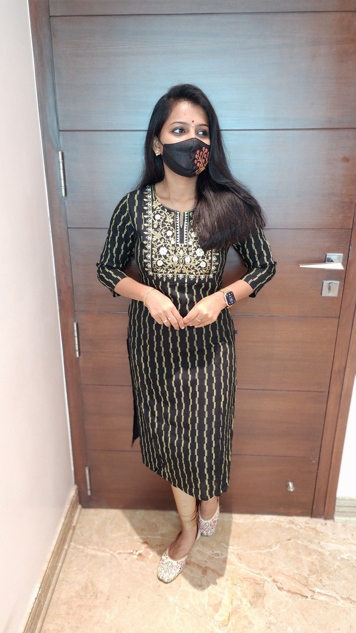 Office Wear - Embroidery(8867)c