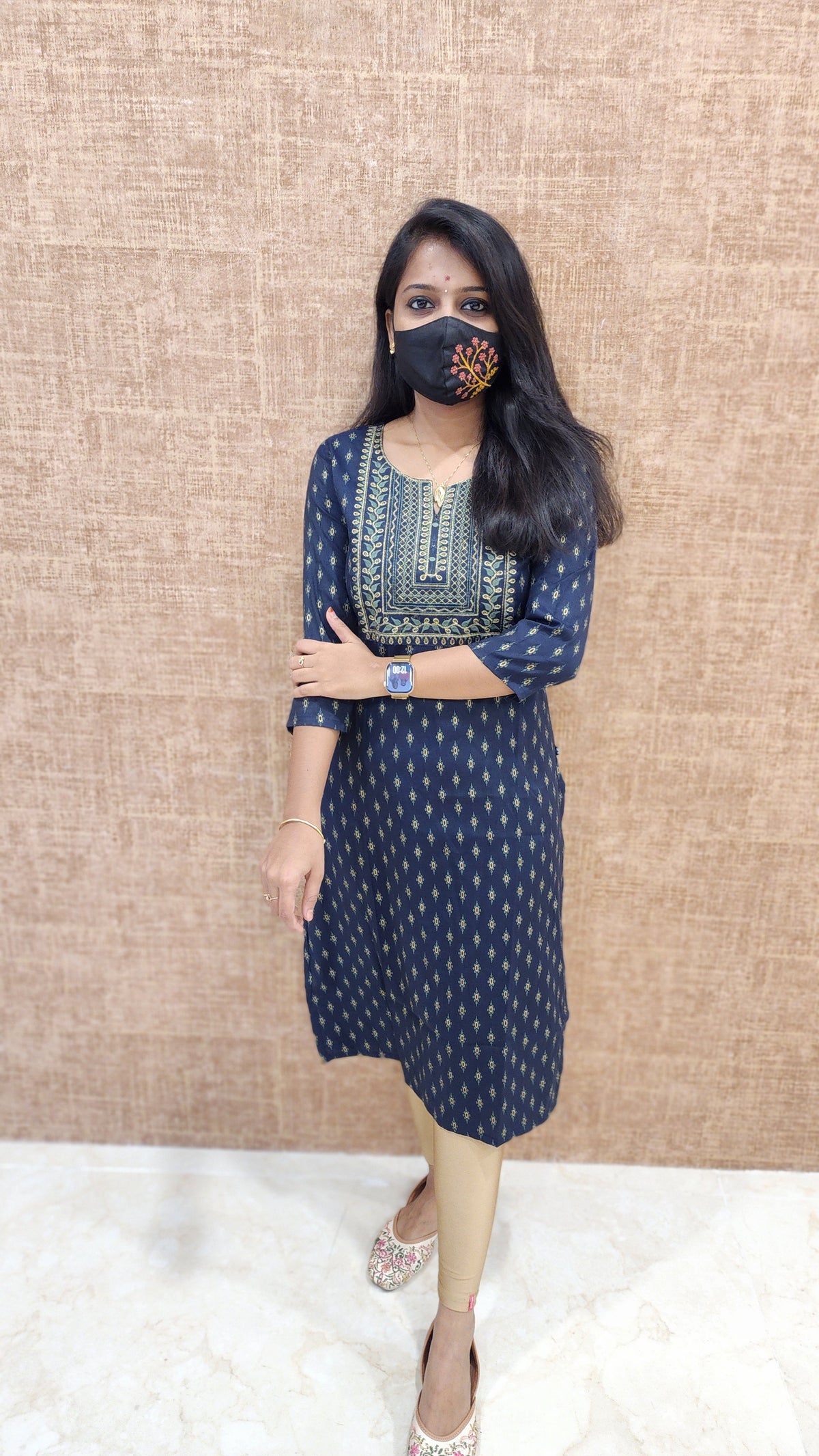 Office Wear - Embroidery (9048)