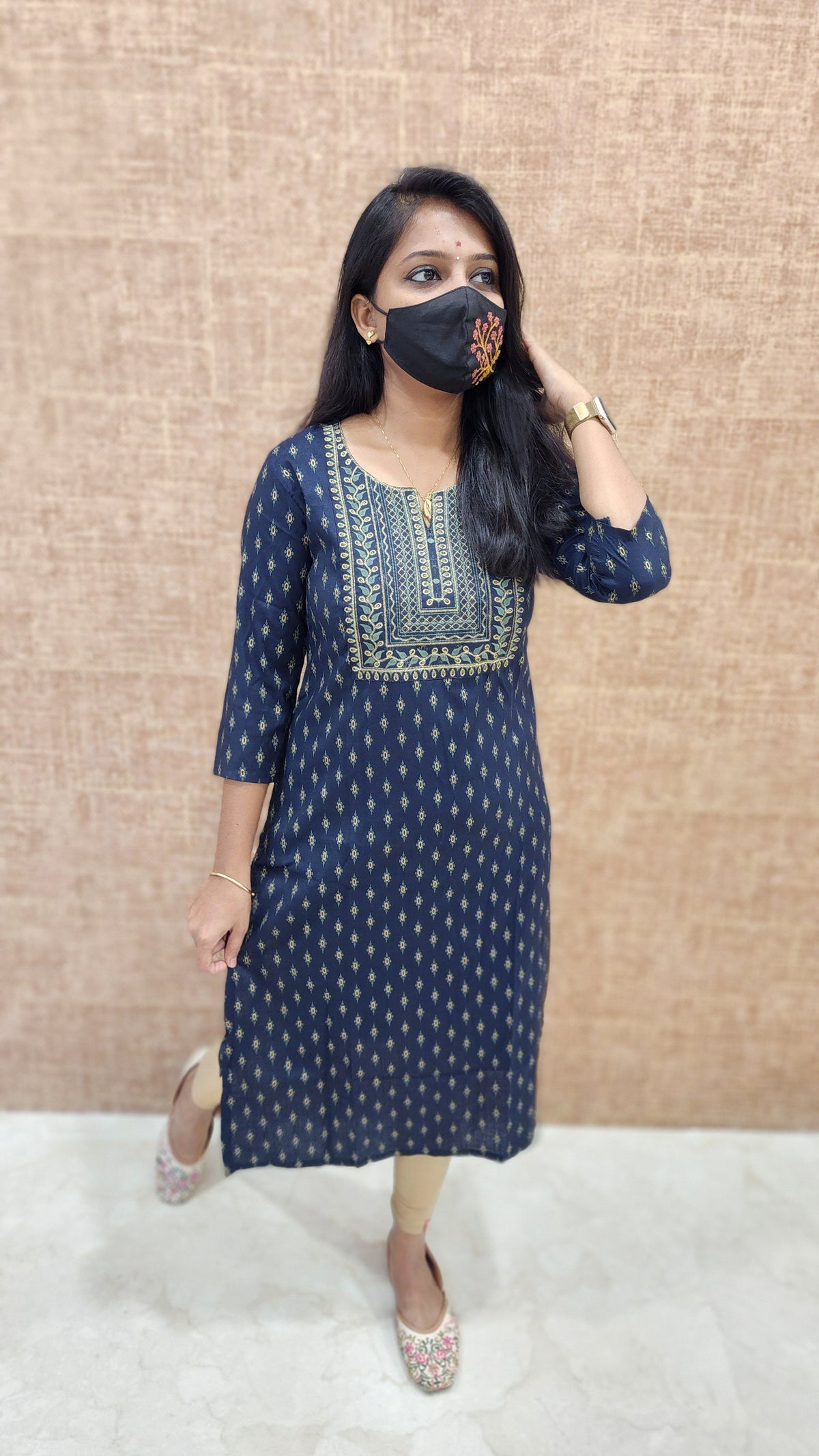 Office Wear - Embroidery (9048)