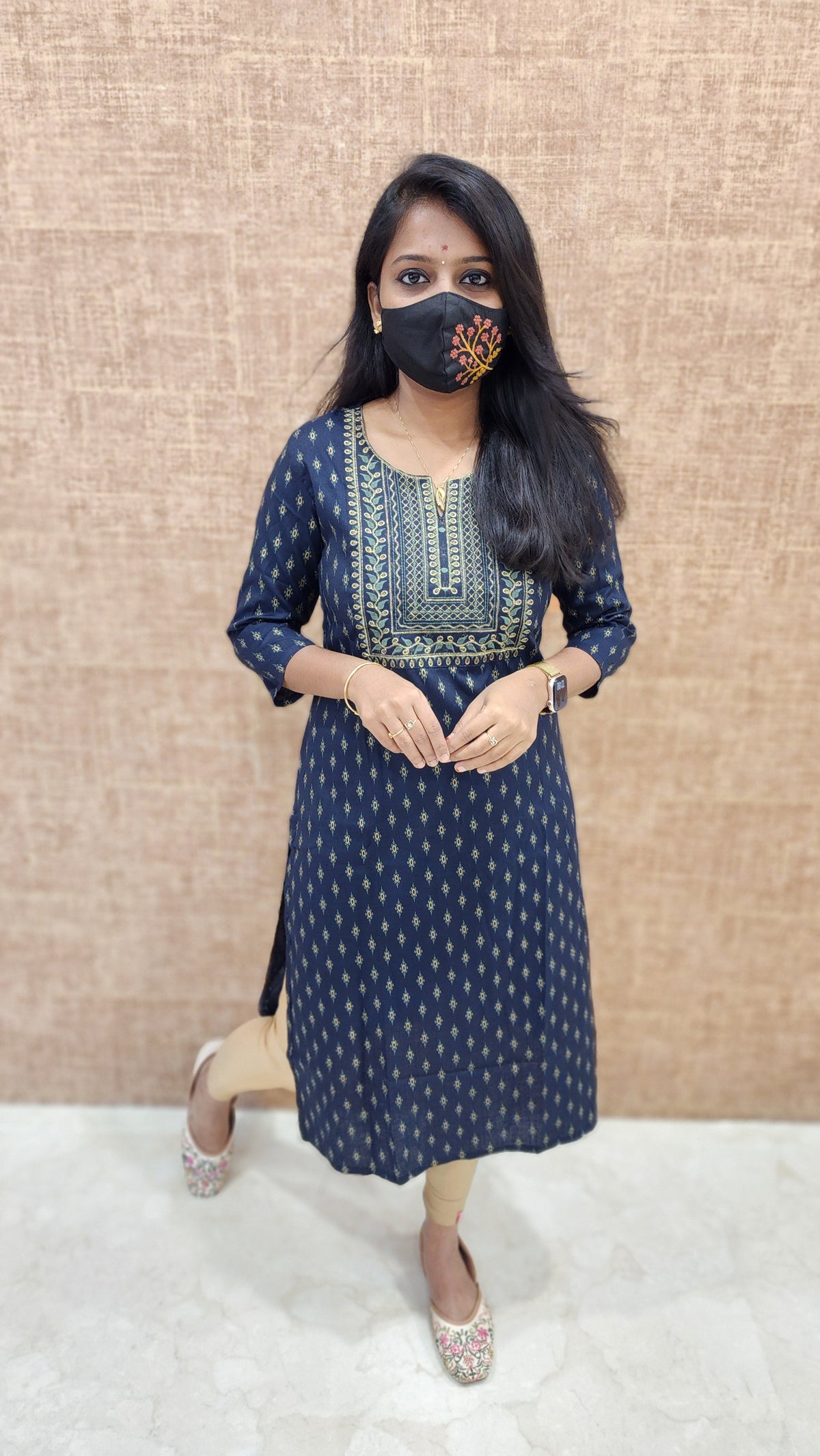 Office Wear - Embroidery (9048)