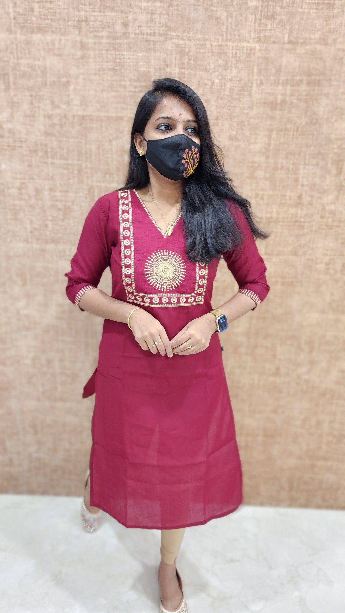 Office Wear - Embroidery (9051)