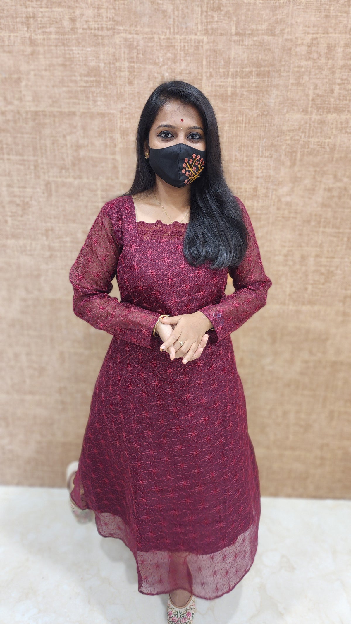 Party wear kurti (9089)c3