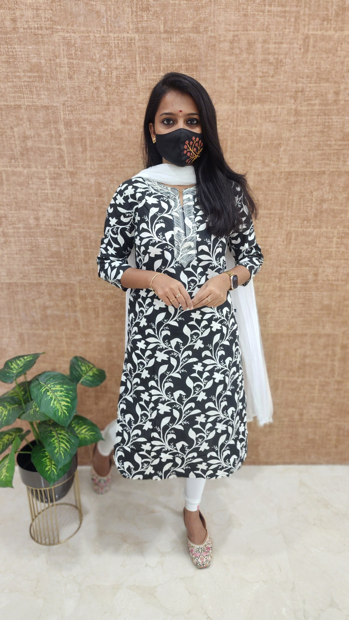 Office Wear - Embroidery(9151)c