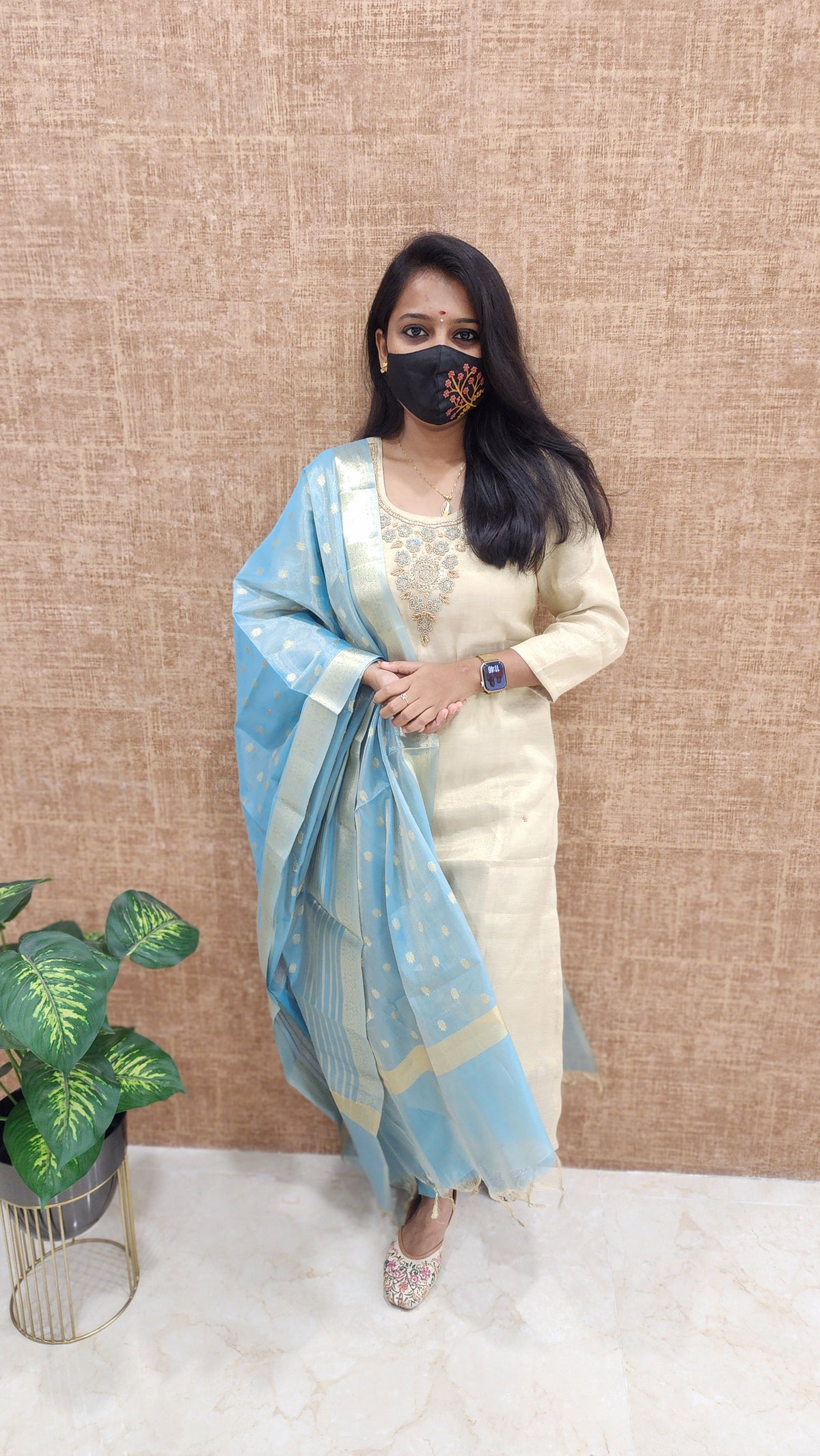 Ethnic Salwar Set (9151)c