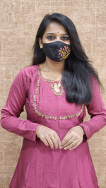 Festive Sale-Handwork kurti(9232)