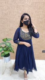 Festive Sale-Handwork kurti (9322)