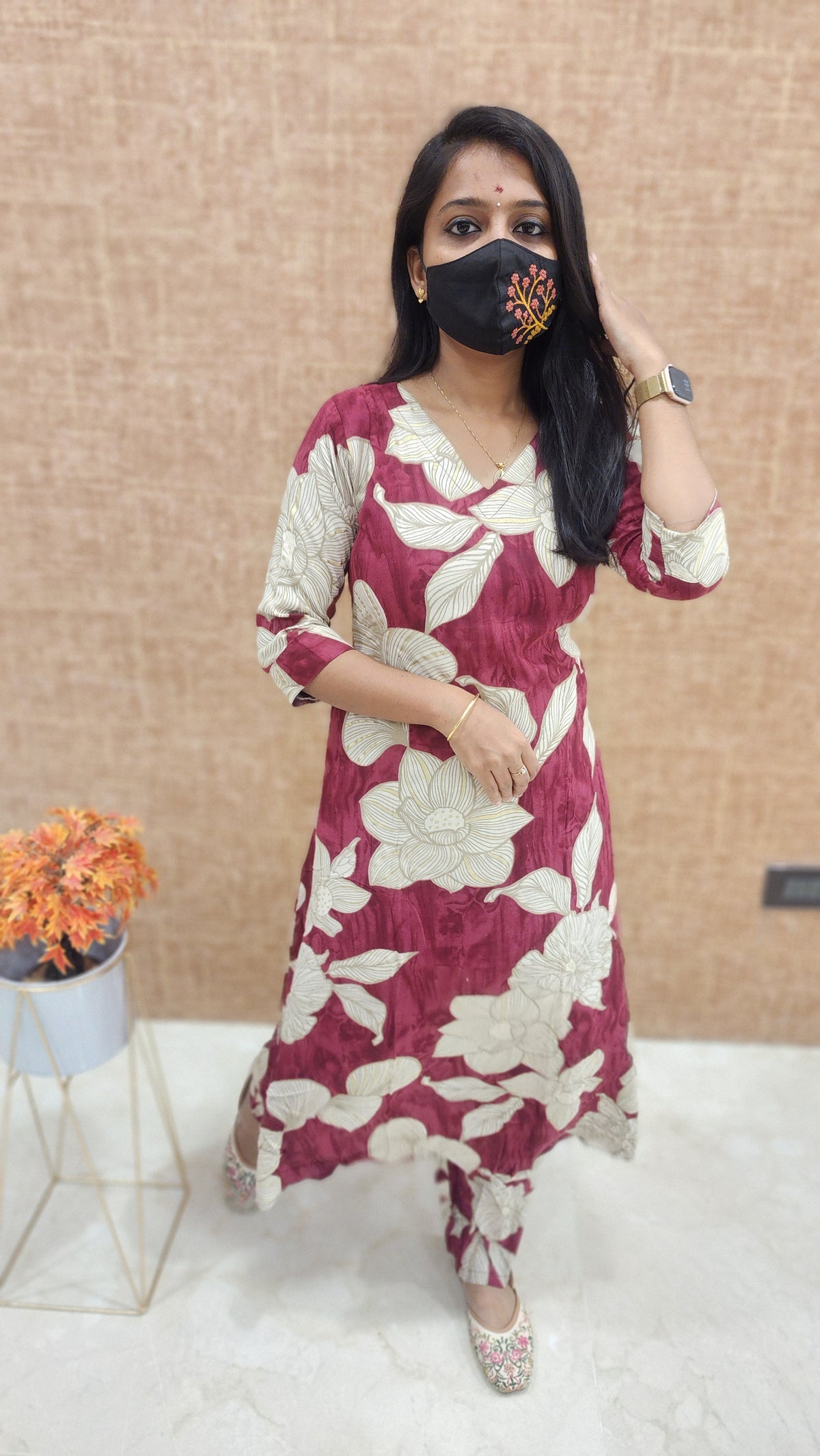 Cord set (pant & top) (9348)